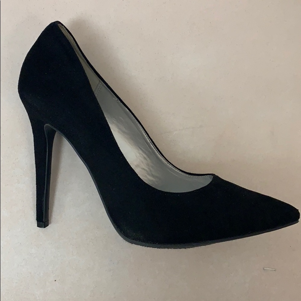 Black Suede Heels